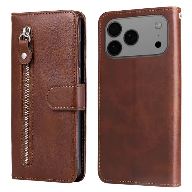 Housse iPhone 17 Pro Max Zipper Pocket Fonction Support