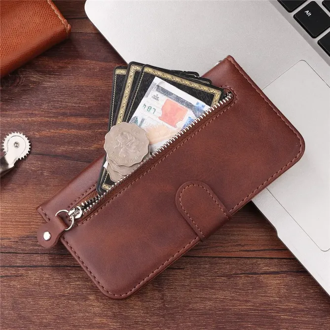 Housse iPhone 17 Pro Max Zipper Pocket Fonction Support