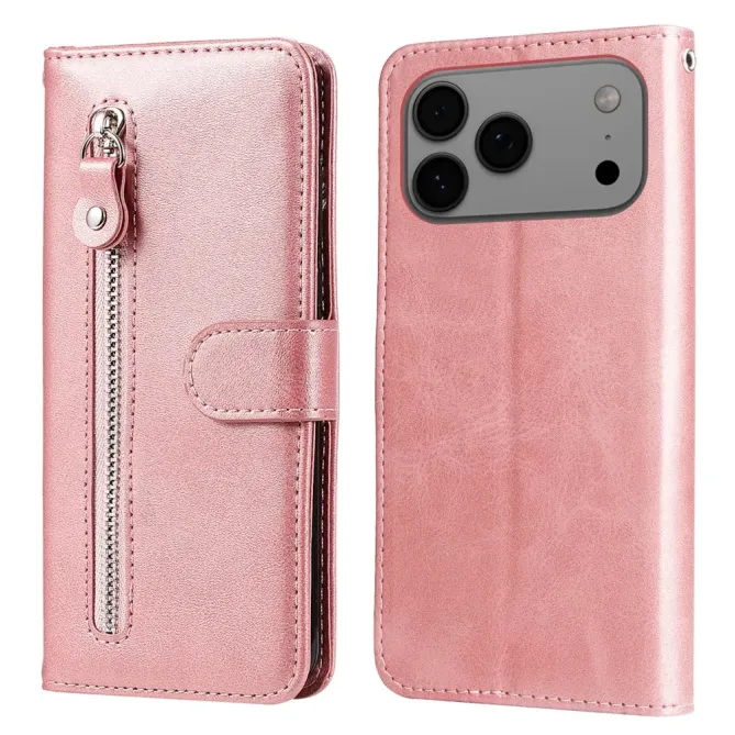 Housse iPhone 17 Pro Max Zipper Pocket Fonction Support
