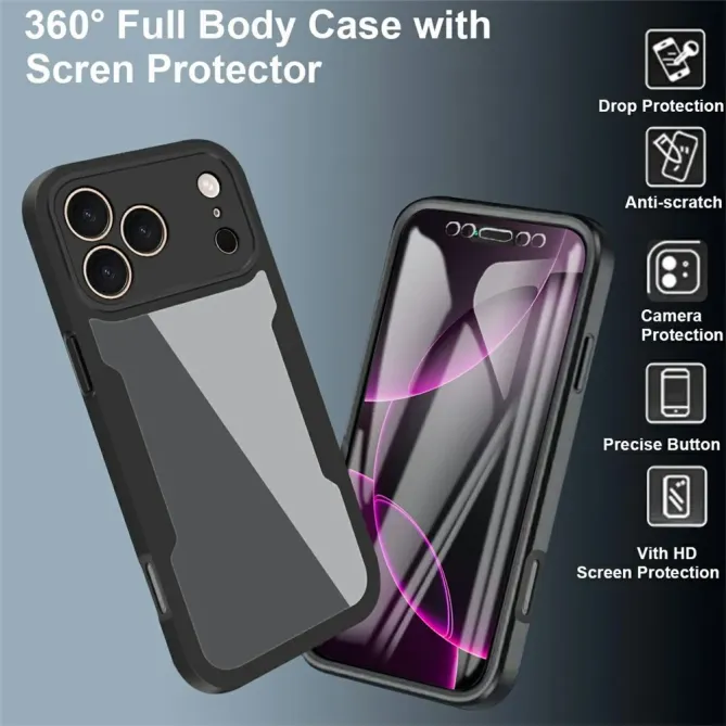 Coque iPhone 17 Pro Max intégrale 360 degrés