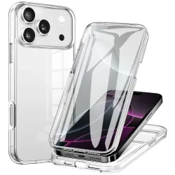 Coque iPhone 17 Pro Max Intégrale Transparente | 360-CLEAR