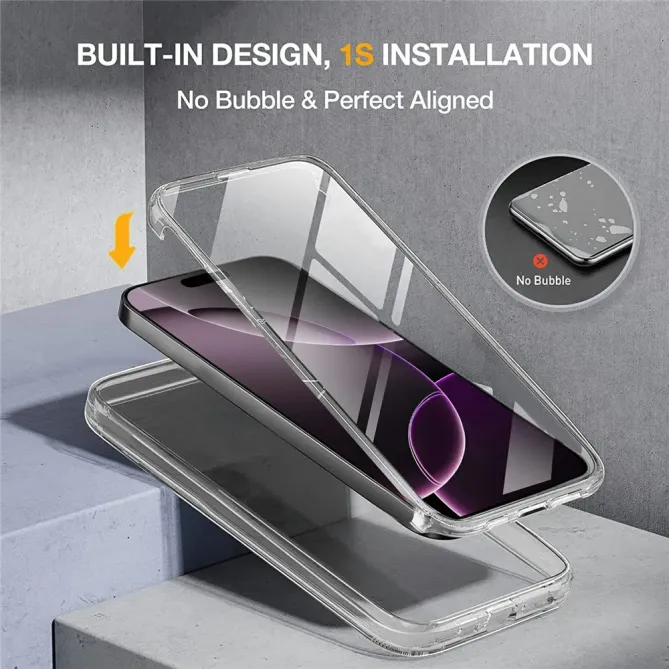 Coque iPhone 17 Pro Max Intégrale Transparente | 360-CLEAR