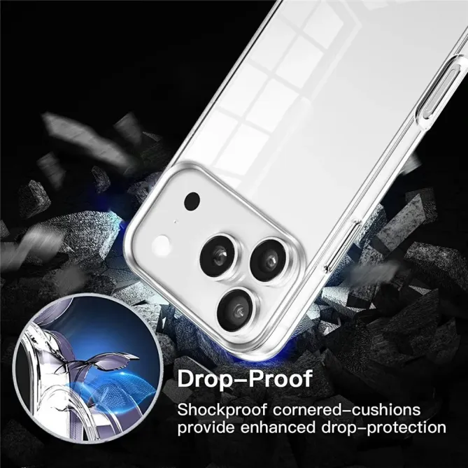 Coque iPhone 17 Pro Max Intégrale Transparente | 360-CLEAR