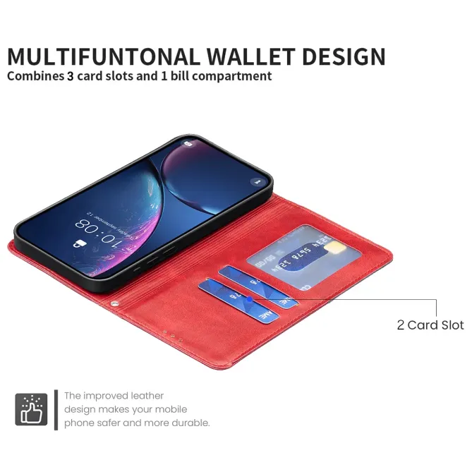 Flip Cover iPhone 17 Pro Max Célinia Style Cuir Porte Cartes