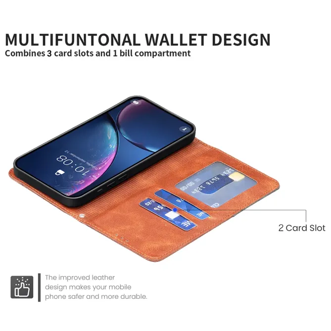 Flip Cover iPhone 17 Pro Max Célinia Style Cuir Porte Cartes