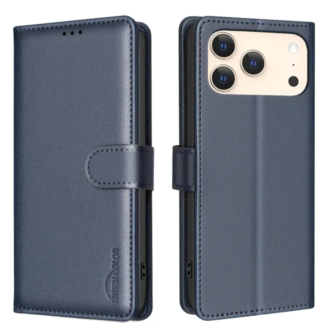Housse iPhone 17 Pro Max Porte-Cartes en Simili Cuir | BF32