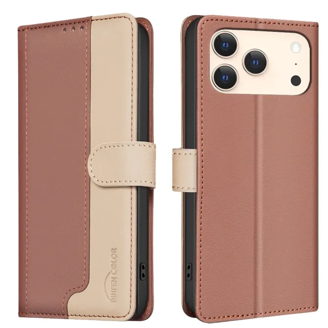 Housse iPhone 17 Pro Max Bicolore Portefeuille | SOPHIE