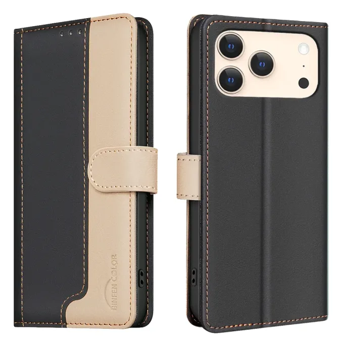 Housse iPhone 17 Pro Max Bicolore Portefeuille | SOPHIE
