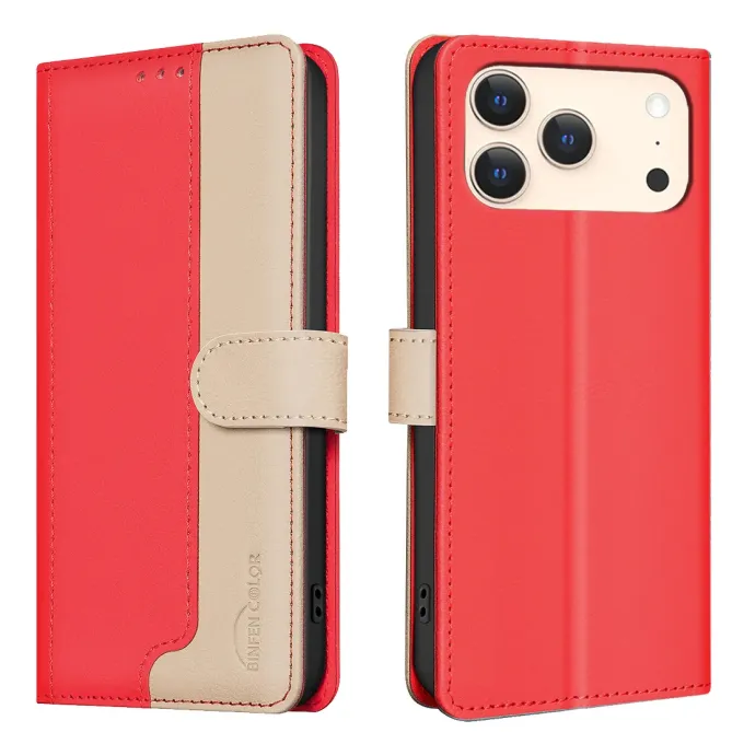 Housse iPhone 17 Pro Max Bicolore Portefeuille | SOPHIE