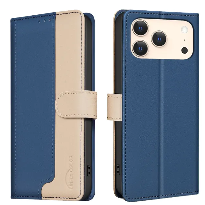 Housse iPhone 17 Pro Max Bicolore Portefeuille | SOPHIE