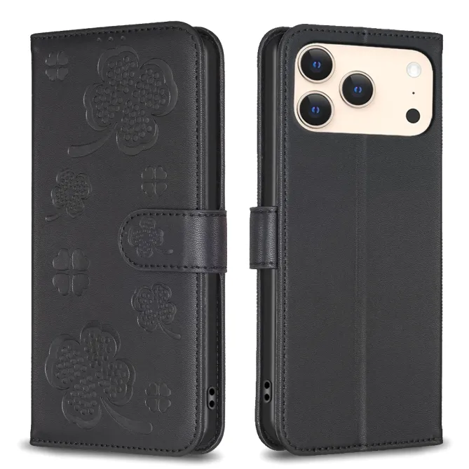 Housse iPhone 17 Pro Max Trèfle Gravé | Clover