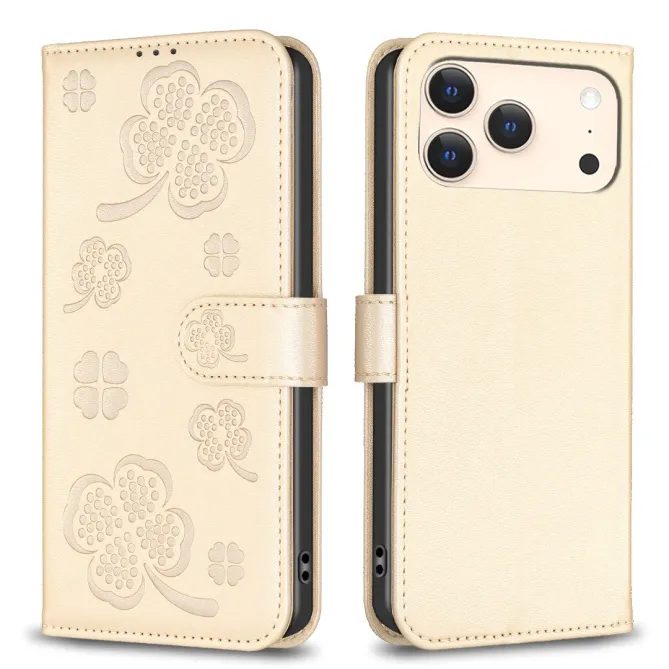 Housse iPhone 17 Pro Max Trèfle Gravé | Clover