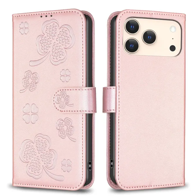Housse iPhone 17 Pro Max Trèfle Gravé | Clover