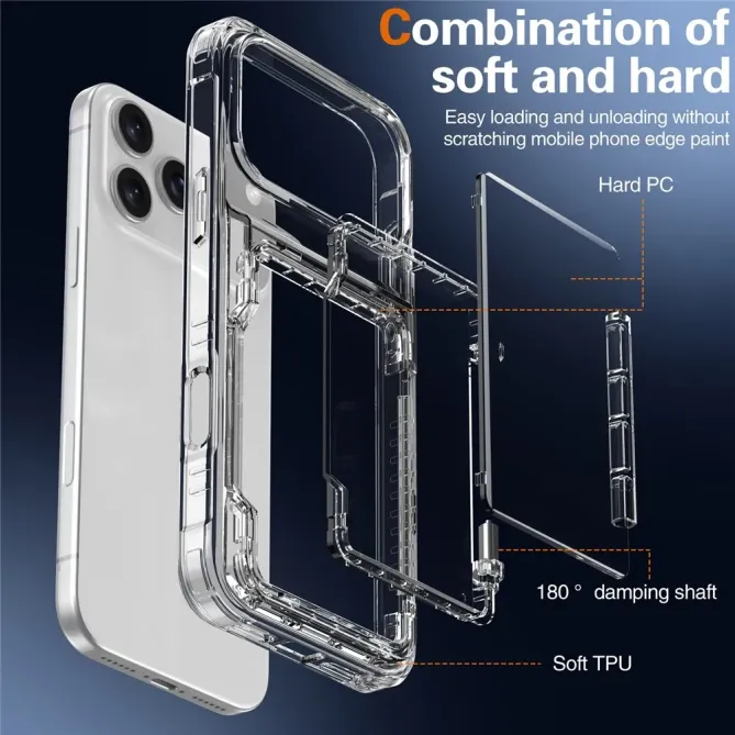 Coque iPhone 17 Pro Max à Béquille Porte-Carte | KLEAR-FLIP