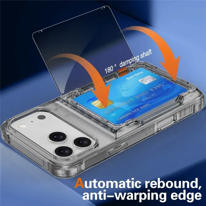 Coque iPhone 17 Pro Max à Béquille Porte-Carte | KLEAR-FLIP