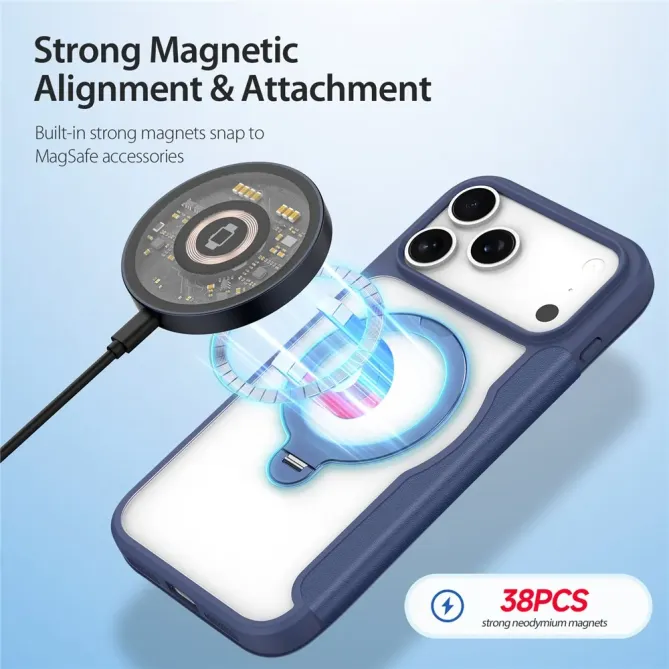 Housse iPhone 17 Pro Max à Rabat et Support Rotatif | Skin X Pro