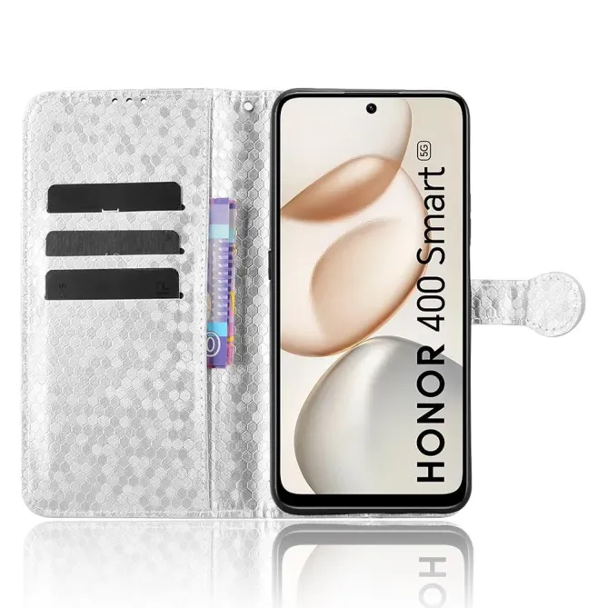 Housse Honor 400 Smart 5G / 4G Alvéole Porte-cartes