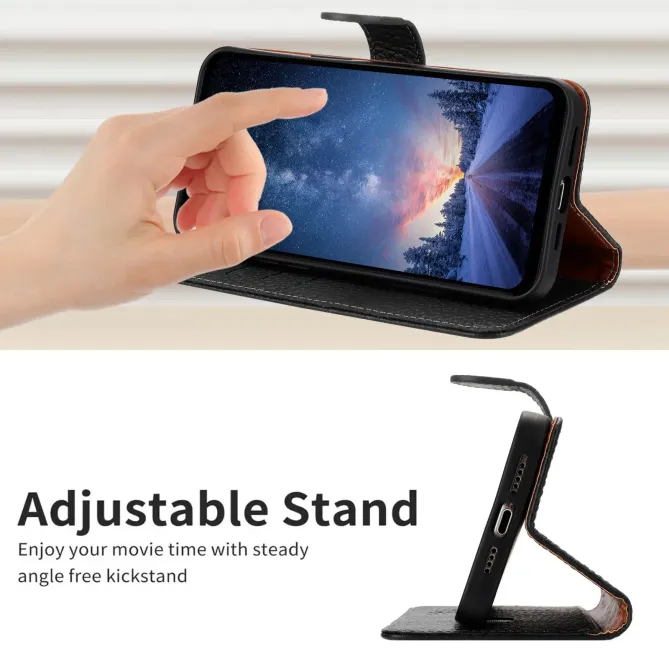 Housse Honor 400 Smart 5G / 4G en Cuir Grainé | LITCHI