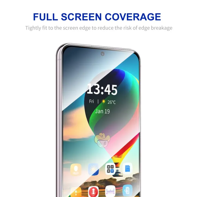 Protections d'écran Honor 400 Smart 5G / 4G en verre trempé Full Size 