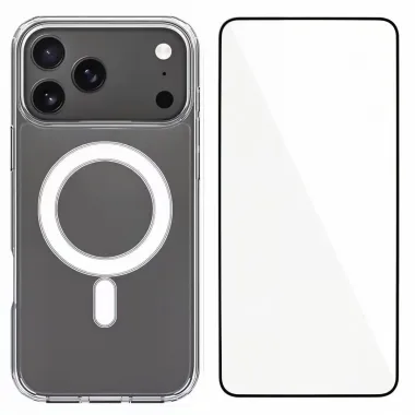 Coque iPhone 17 Pro Max avec Verre Trempé MagSafe | LM Series