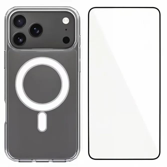 Coque iPhone 17 Pro Max avec Verre Trempé MagSafe | LM Series