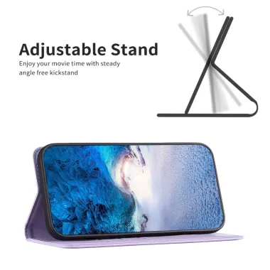 Flip cover iPhone 17 Pro Max porte-cartes BF18 Or Rose Violet clair - photo 28