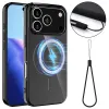 Coque iPhone 17 Pro Max Brillante MagSafe avec Lanière
