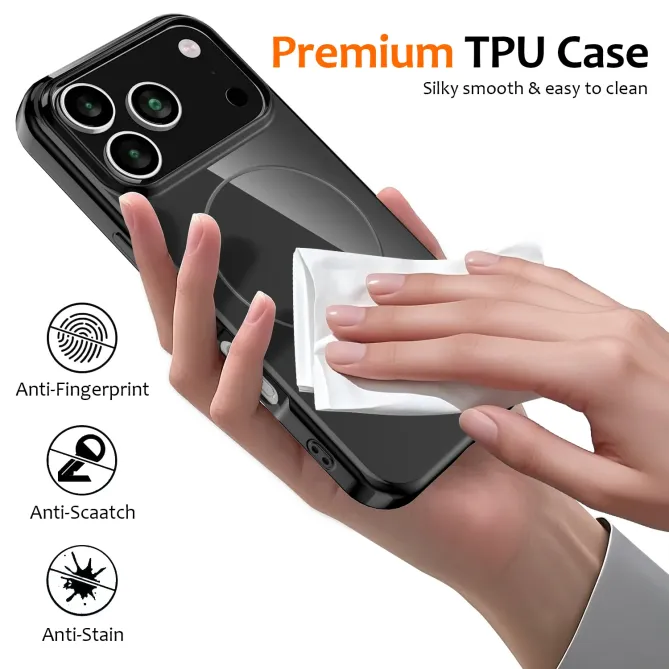 Coque iPhone 17 Pro Max Brillante MagSafe avec Lanière