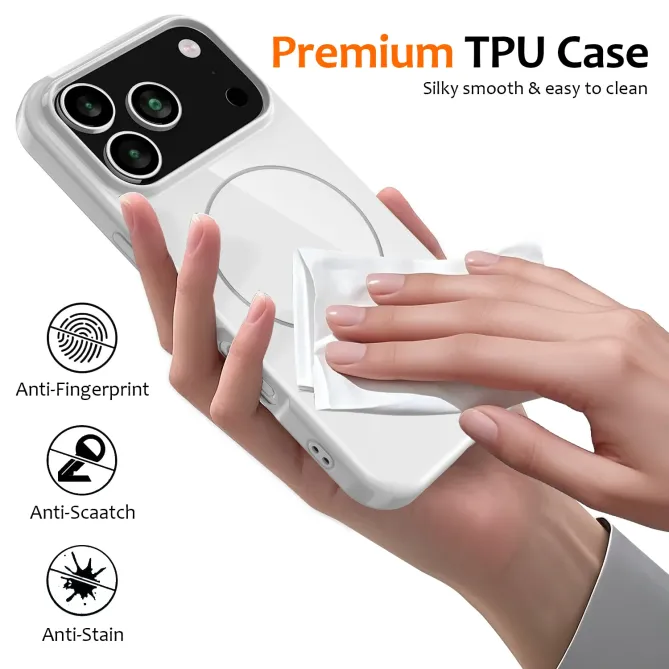Coque iPhone 17 Pro Max Brillante MagSafe avec Lanière