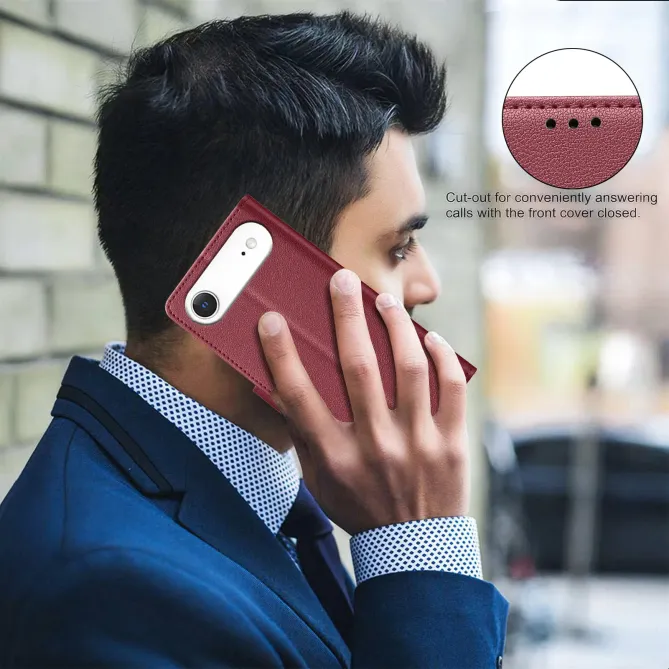Housse iPhone Air Porte-Cartes en Simili Cuir | BF32