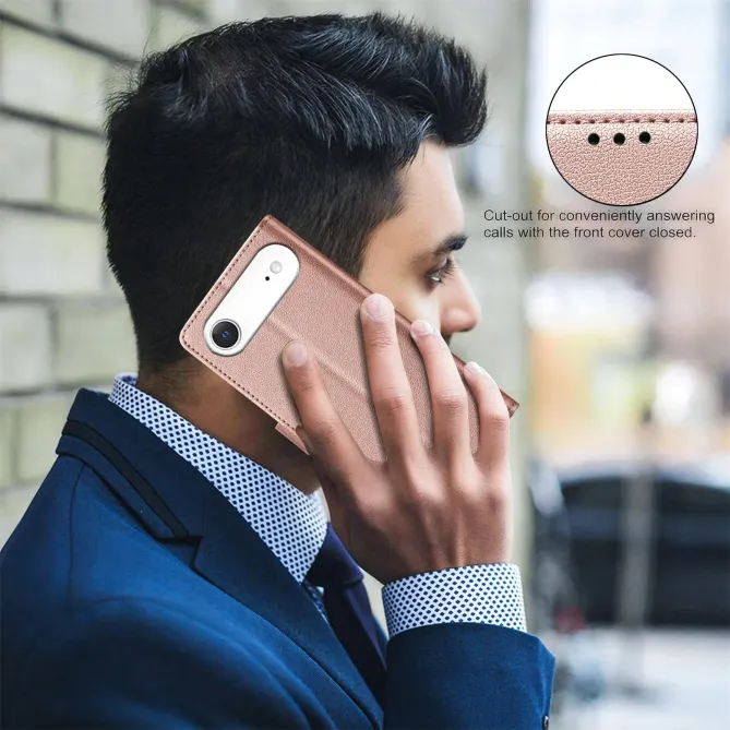 Housse iPhone Air Porte-Cartes en Simili Cuir | BF32