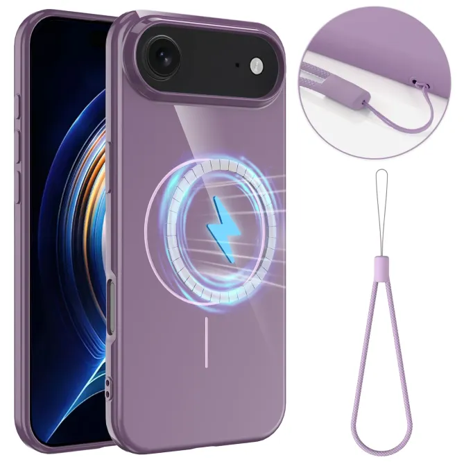 Coque iPhone Air Brillante MagSafe avec Lanière