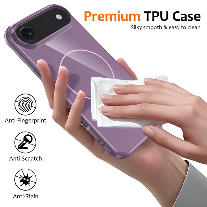 Coque iPhone Air Brillante MagSafe avec Lanière