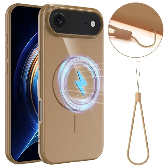 Coque iPhone Air Brillante MagSafe avec Lanière