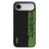 Coque iPhone Air Racing Noir et Vert Compatible MagSafe