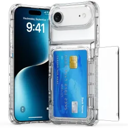 Coque iPhone Air à Béquille Porte-Carte | KLEAR-FLIP