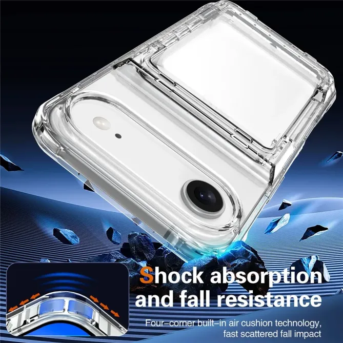 Coque iPhone Air à Béquille Porte-Carte | KLEAR-FLIP