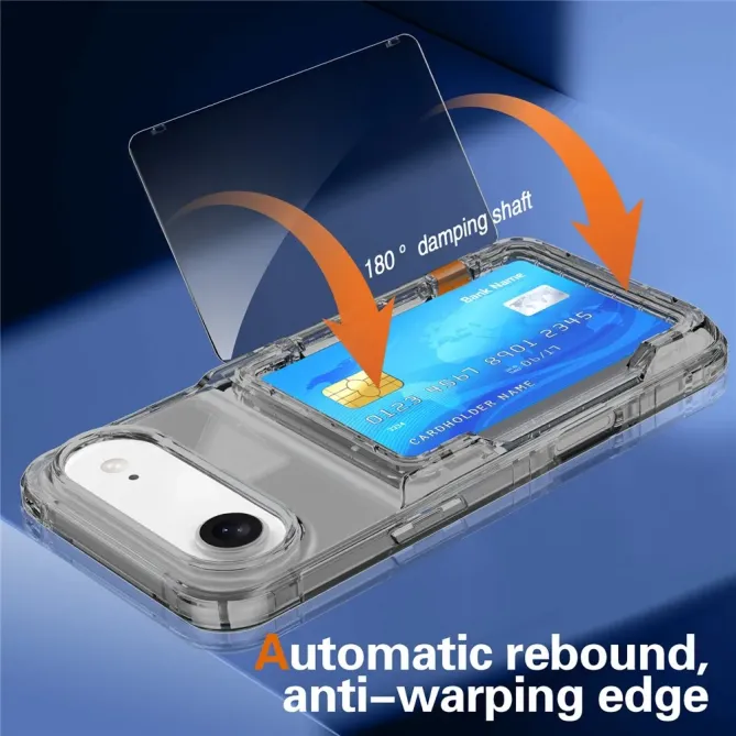 Coque iPhone Air à Béquille Porte-Carte | KLEAR-FLIP
