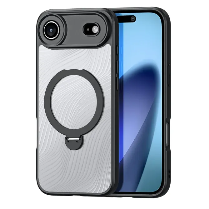 Coque iPhone Air Aimo Series avec Anneau Support MagSafe