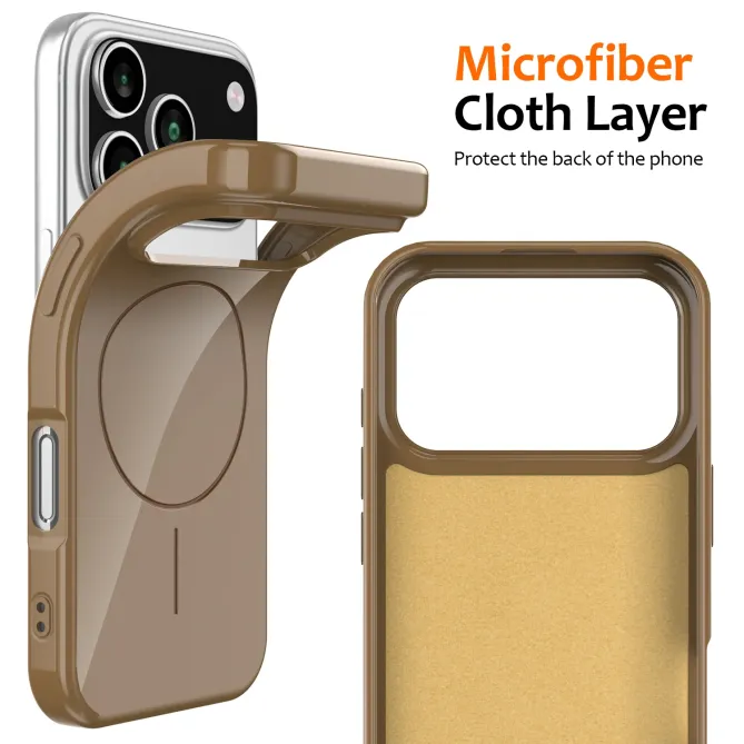 Coque iPhone 17 Pro Brillante MagSafe avec Lanière