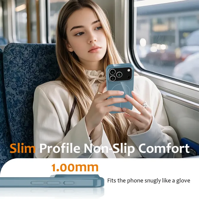 Coque iPhone 17 Pro Brillante MagSafe avec Lanière