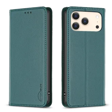 Flip cover iPhone 17 Pro porte-cartes BF18 Vert foncé - photo 2