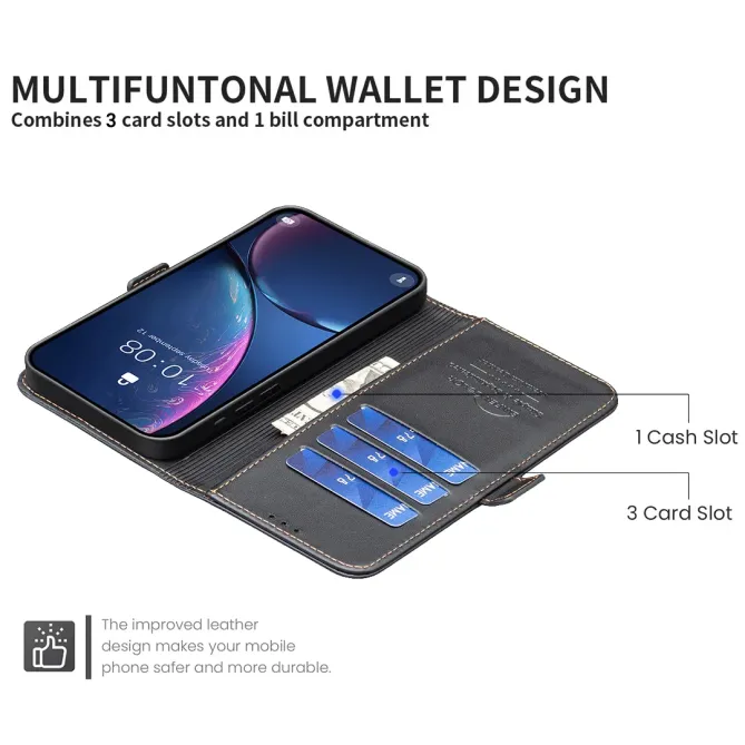 Housse iPhone 17 Pro Protection Premium Portefeuille | BF31