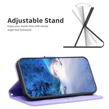 Housse iPhone 17 Pro Trèfle Gravé | Clover Violet clair - photo 18