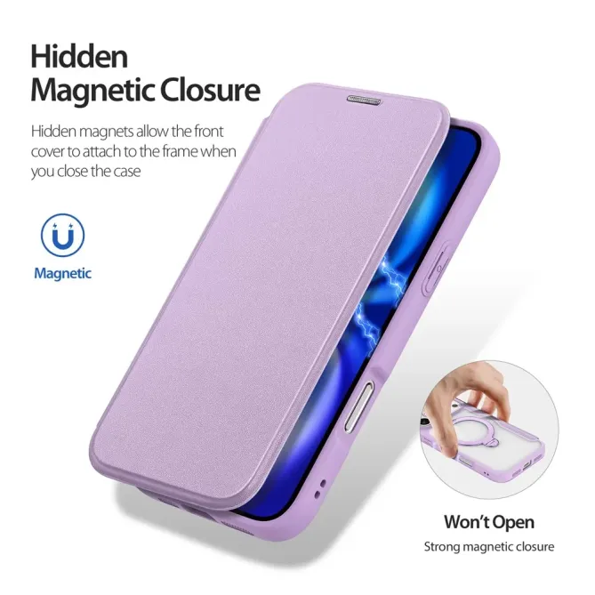 Housse iPhone 17 Pro à Rabat et Support Rotatif | Skin X Pro