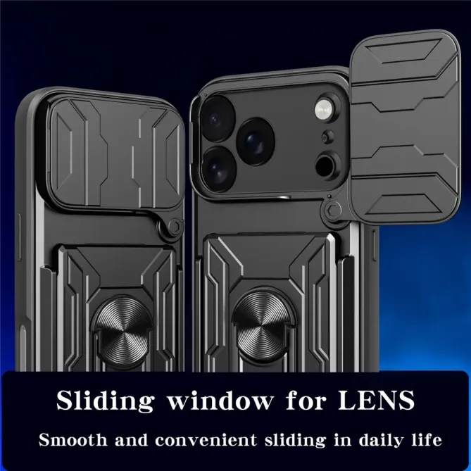 Coque iPhone 17 Pro à Porte-Carte Coulissant | VAULT