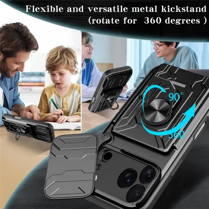 Coque iPhone 17 Pro à Porte-Carte Coulissant | VAULT