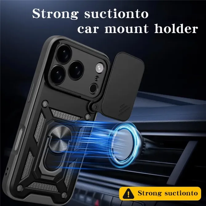 Coque iPhone 17 Pro Antichoc à Volet Caméra | ARMOR-TEK