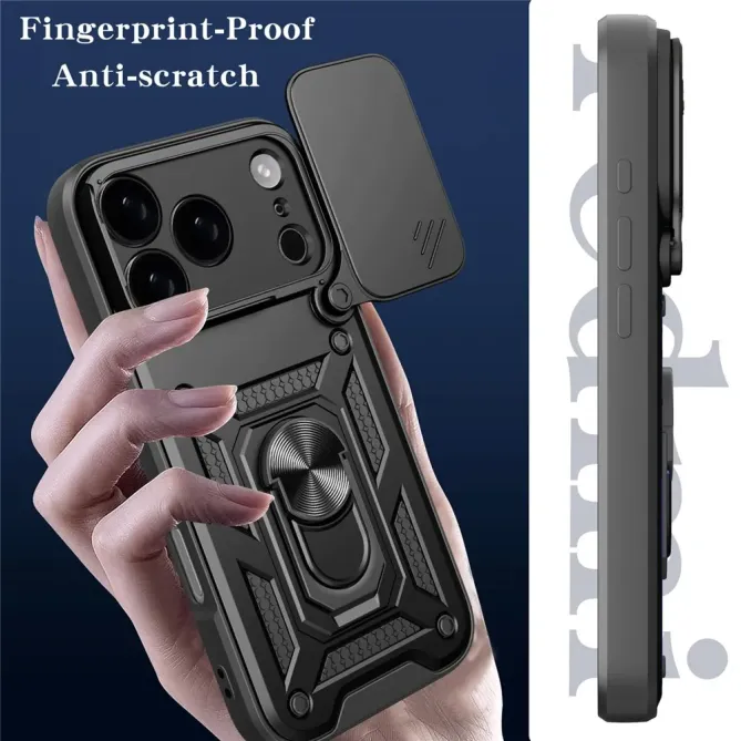 Coque iPhone 17 Pro Antichoc à Volet Caméra | ARMOR-TEK