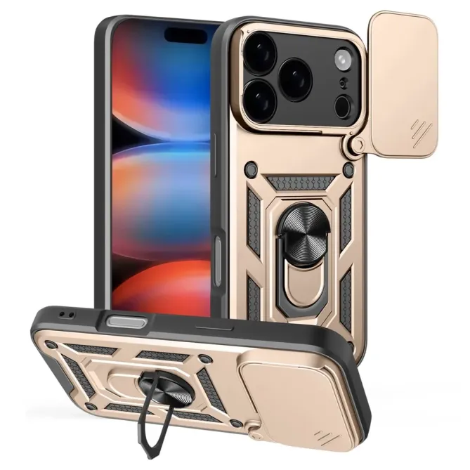 Coque iPhone 17 Pro Antichoc à Volet Caméra | ARMOR-TEK